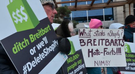 Petition urges Shopify to cut ties with Breitbart