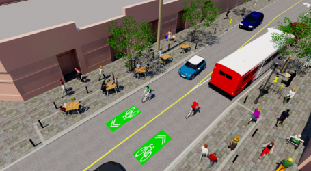 Elgin Street plan criticized for lack of segregated bike lanes