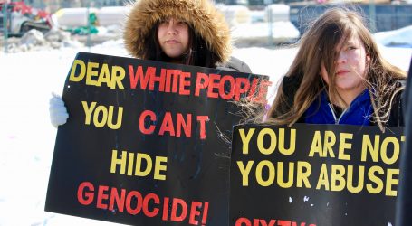 Sixties Scoop survivors rally on Parliament Hill