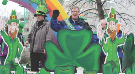 City goes green for St. Patrick’s Day