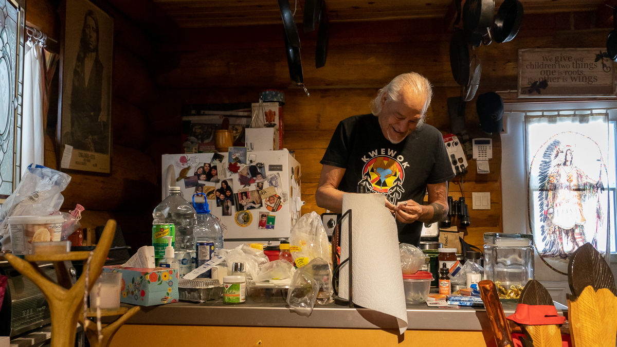 Albert in Kitchen
