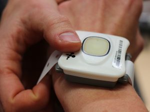 Dementia patients at Bruyère Community Living wear bracelets that transmit their location to the centre’s security services. 