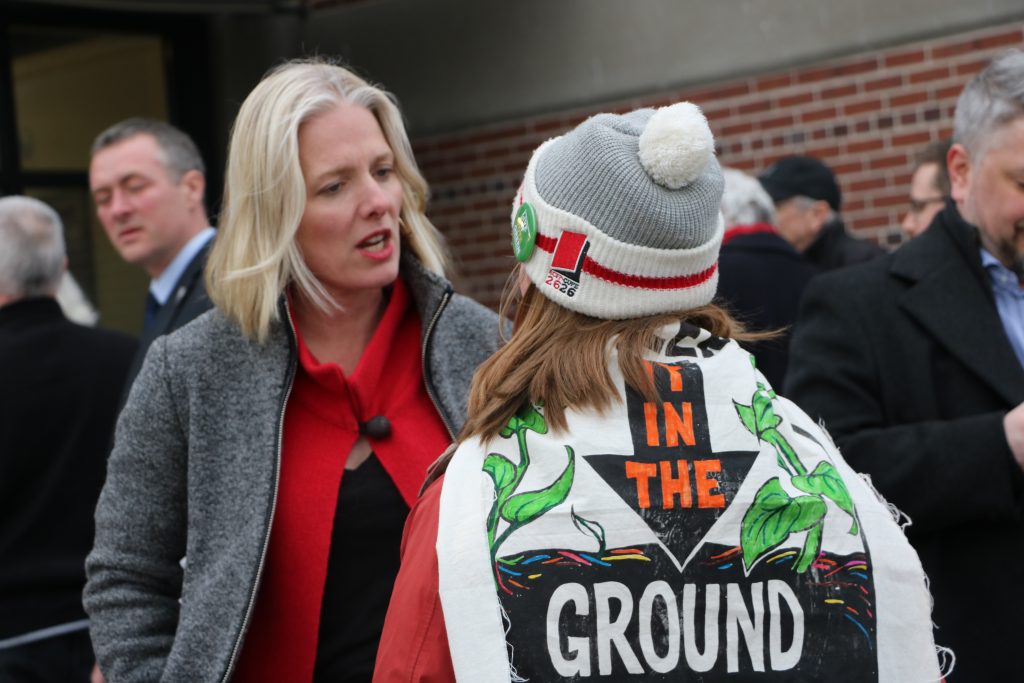 Catherine McKenna, climate change, protest