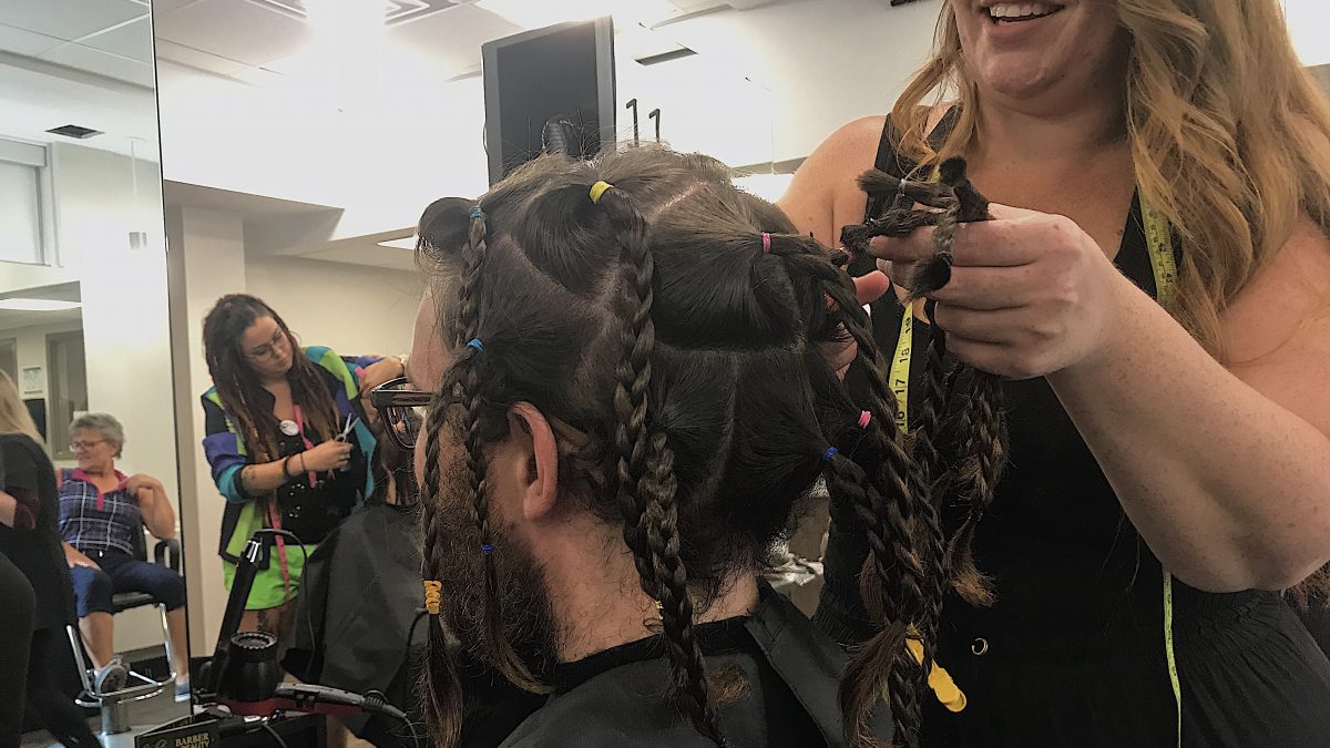 Record number of donors trim their hair for cancer research