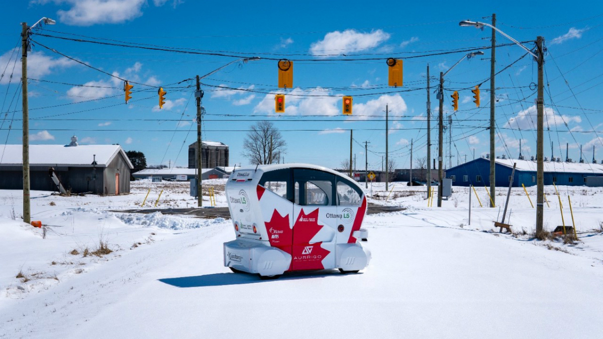 Aurrigo’s auto-pod shuttle aims to fill a gap in Ottawa’s transportation scene