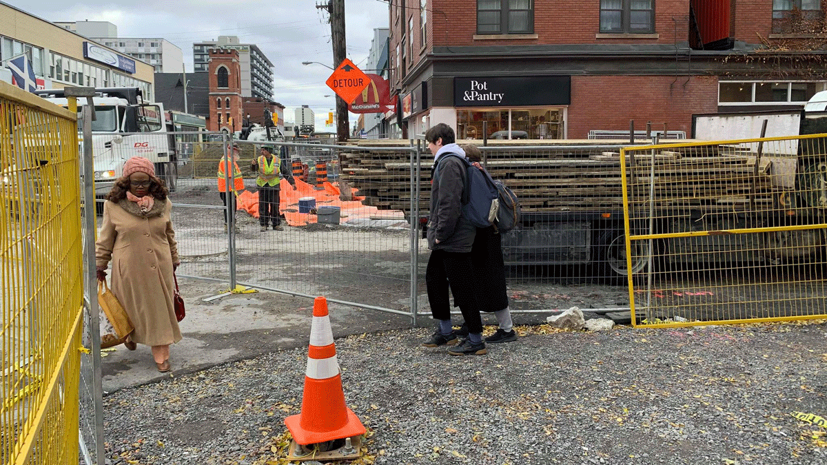 ‘End in sight’ for businesses as main phase of Elgin Street construction winds down