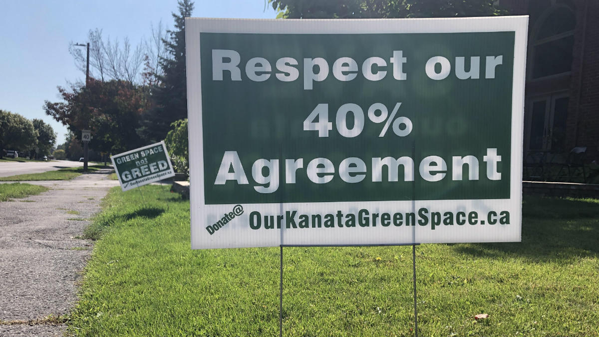 Kanata community braces for court battle over threatened green space