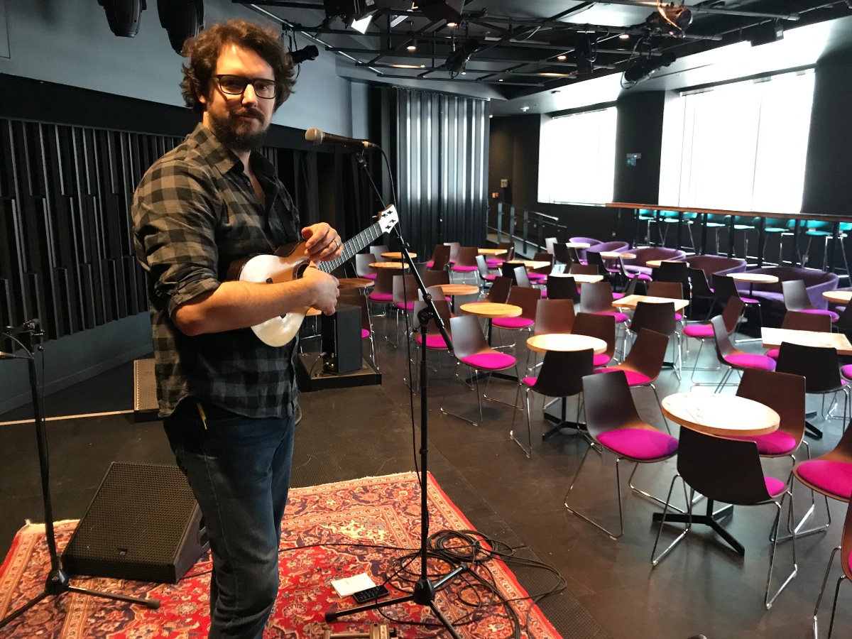 Hill believes the ukulele is the perfect instrument for bringing music back into the hands of kids and schools.