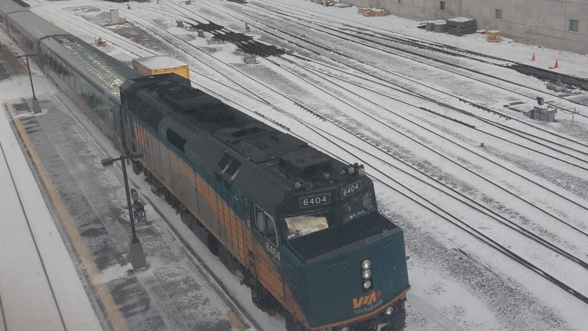 VIA Rail resuming services as Belleville blockade lifted