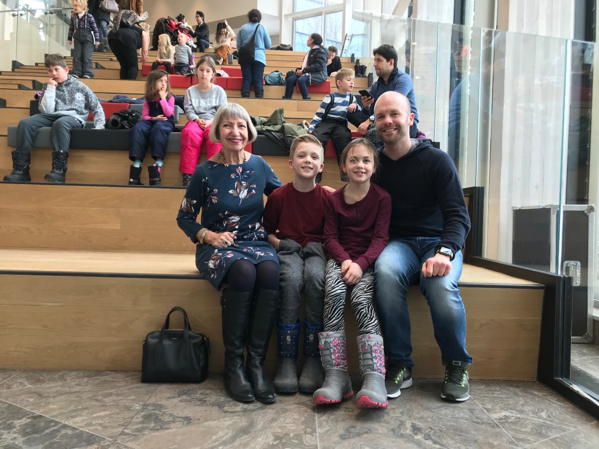 Shepherd's kids loved the festival --almost as much as they loved playing on the steps. Sometimes, the best pleasures are the simplest.