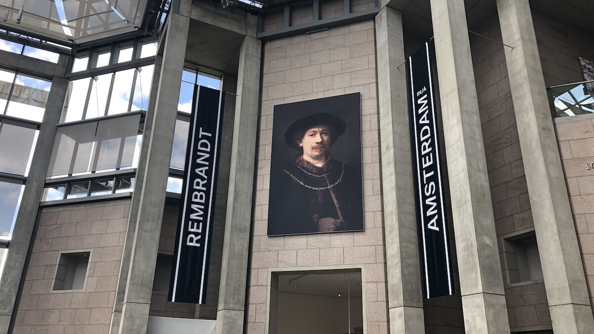 Past and present meet in Rembrandt exhibition at National Gallery