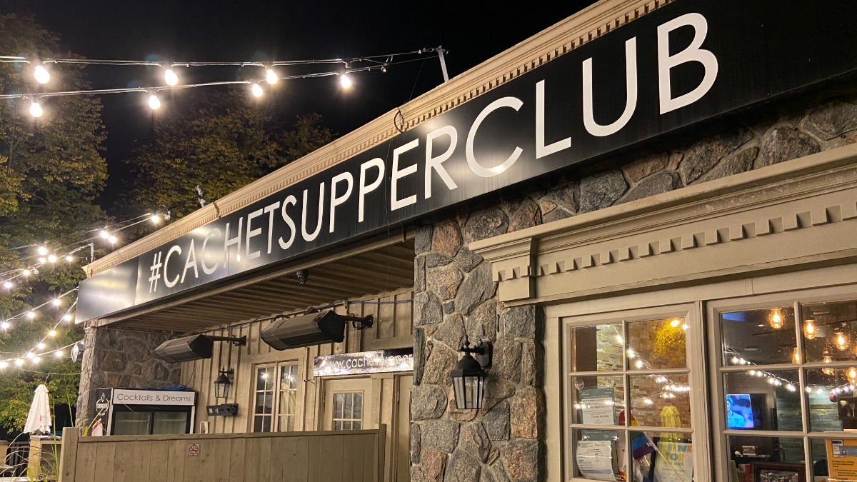 Cachet Supper Club restaurant  logo