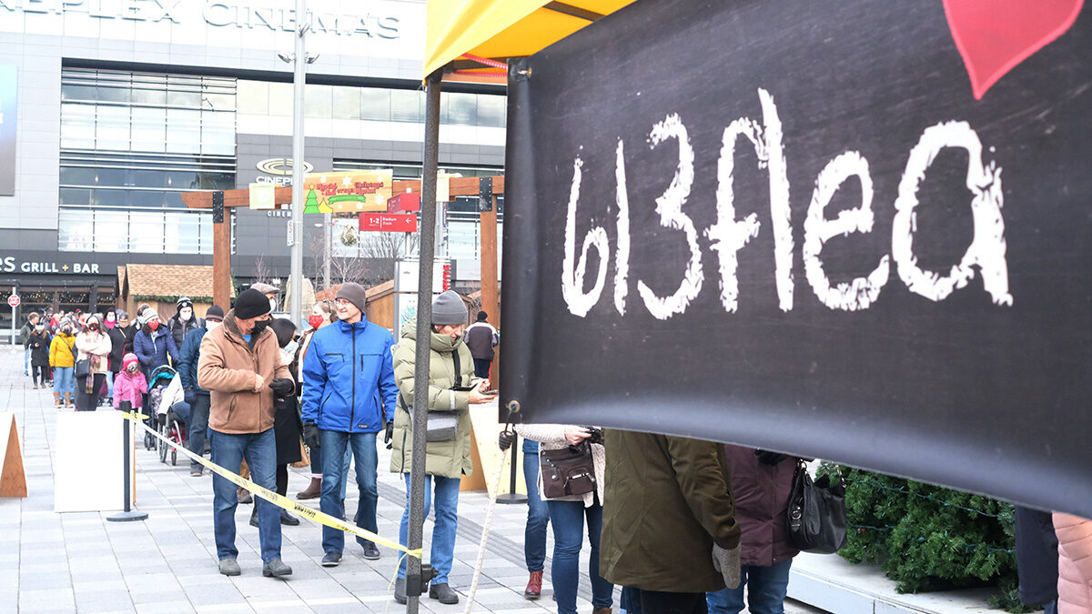 In focus: Small business owners return to Christmas market after two years