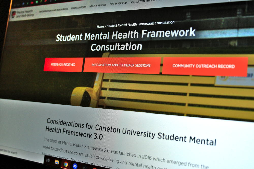 Listening to feedback critical for new Student Mental Health Framework 3.0, Carleton students say