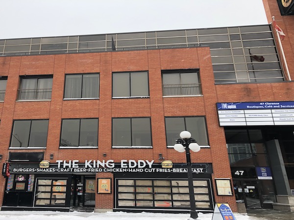 Photo of the King Eddy restauant.