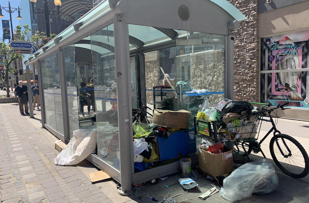 Winnipeg motion to dismantle bus shelters illustrates need for safe consumption sites, say activists