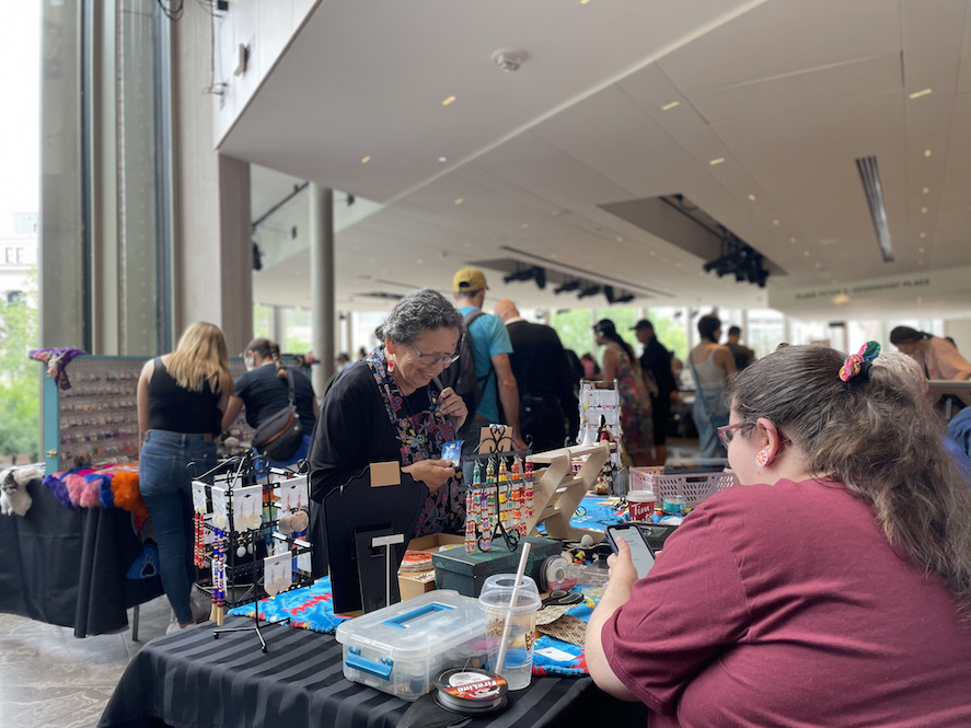 Back in person, the NAC Indigenous Art Market fosters a sense of community