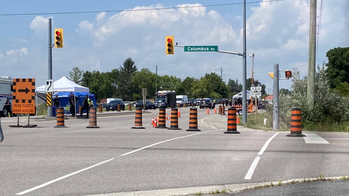 A quiet start as Hells Angels roll into Whitby for annual Canada Run event