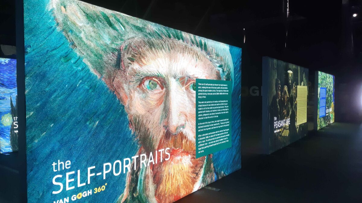 Van Gogh 360 immerses you in the art of a great painter