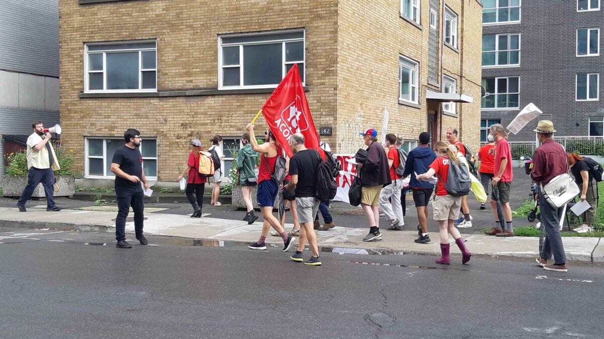 Paving paradise in Centretown: Protesters oppose plan to tear down small affordable apartment building