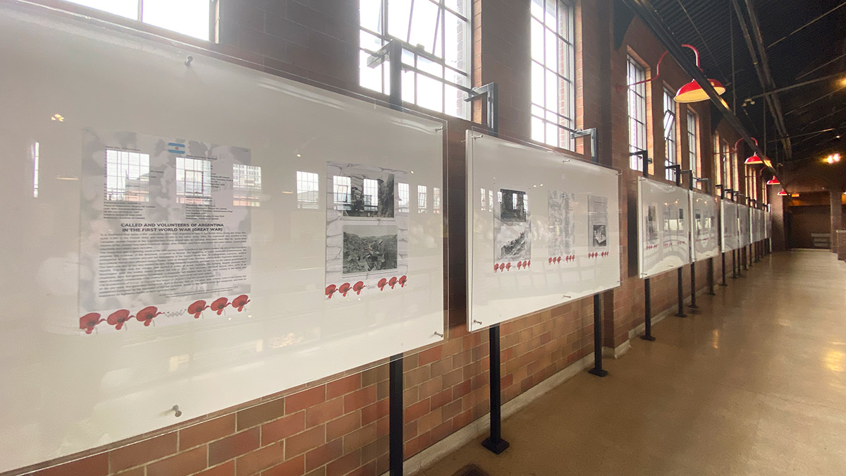 "Fields of Sacrifice" photos and graphics on display at Byward Market