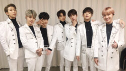 Seven members of K-Pop group BTS