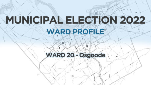 banner for ward 20, osgoode ward