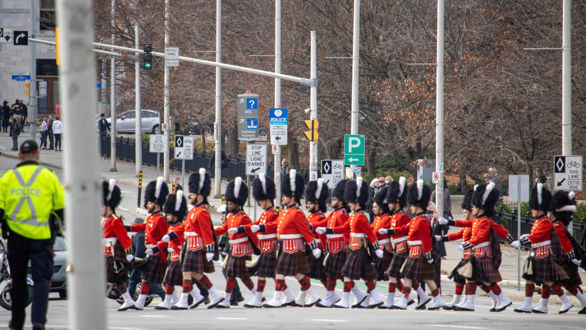 In Focus: An historic Ottawa military unit honours Canada’s fallen on Nov. 11