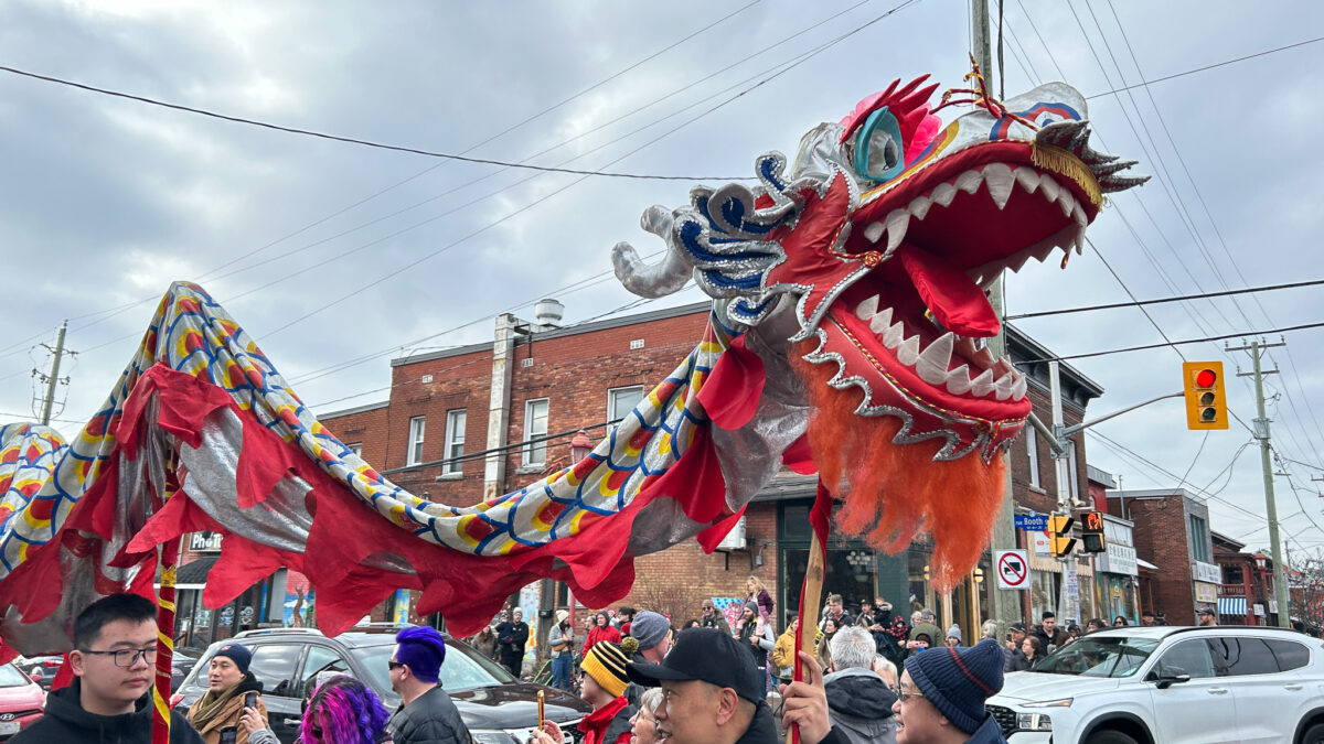 Colourful parade hosted by Chinatown BIA ushers in Year of the Dragon
