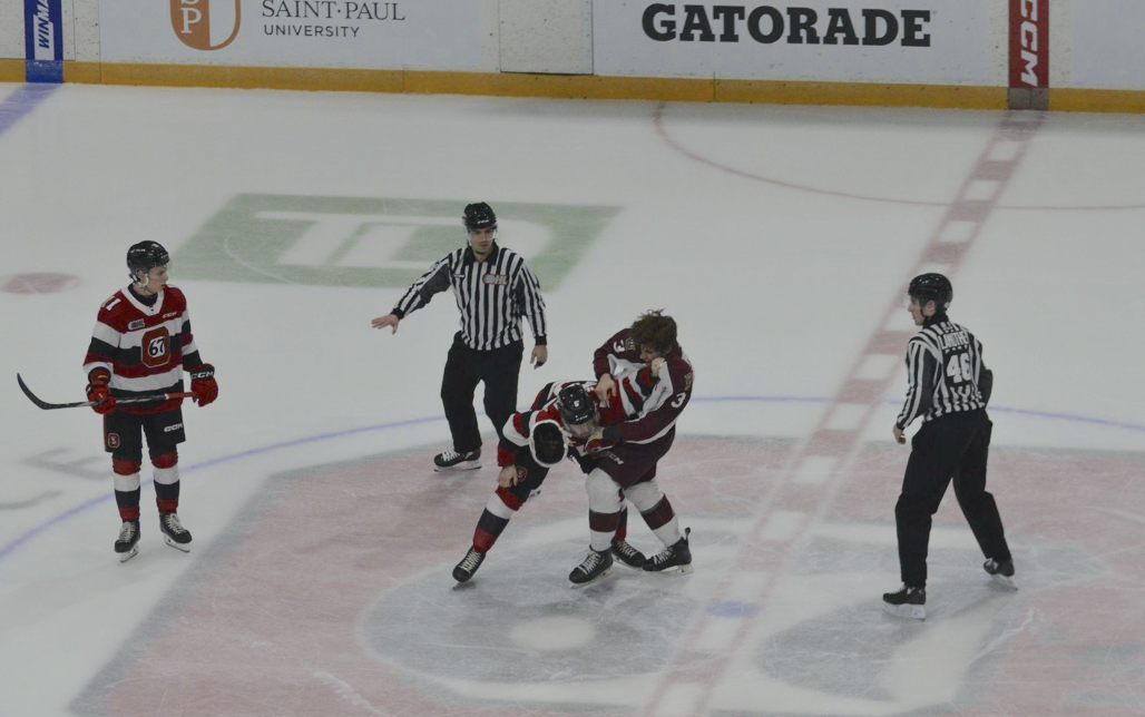 Getting physical: Ottawa dominates hard fought clash against Peterborough Petes