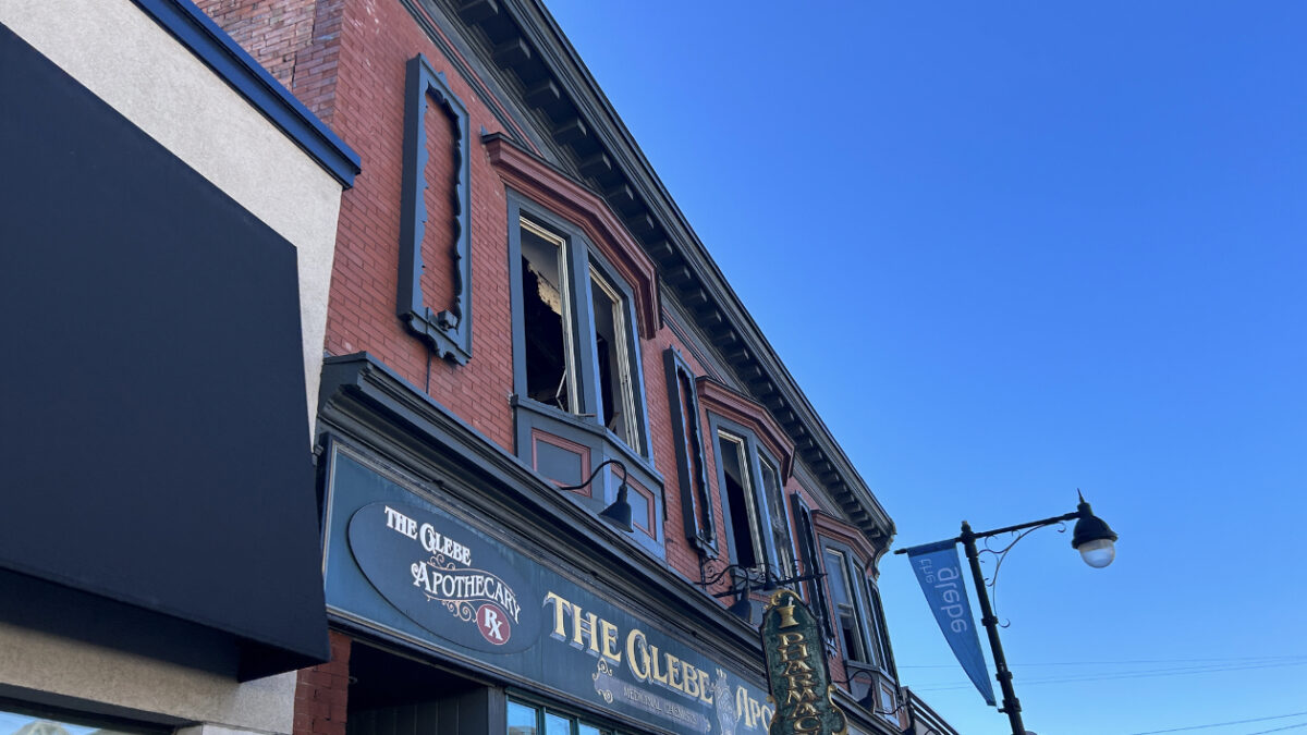 Ottawa police investigating fire that gutted landmark Glebe Apothecary