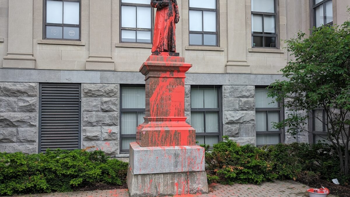 Ottawa police not investigating Tabaret statue vandalism